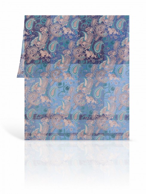 Палантин Женский SN-PAISLEY/ROYAL.BLUE